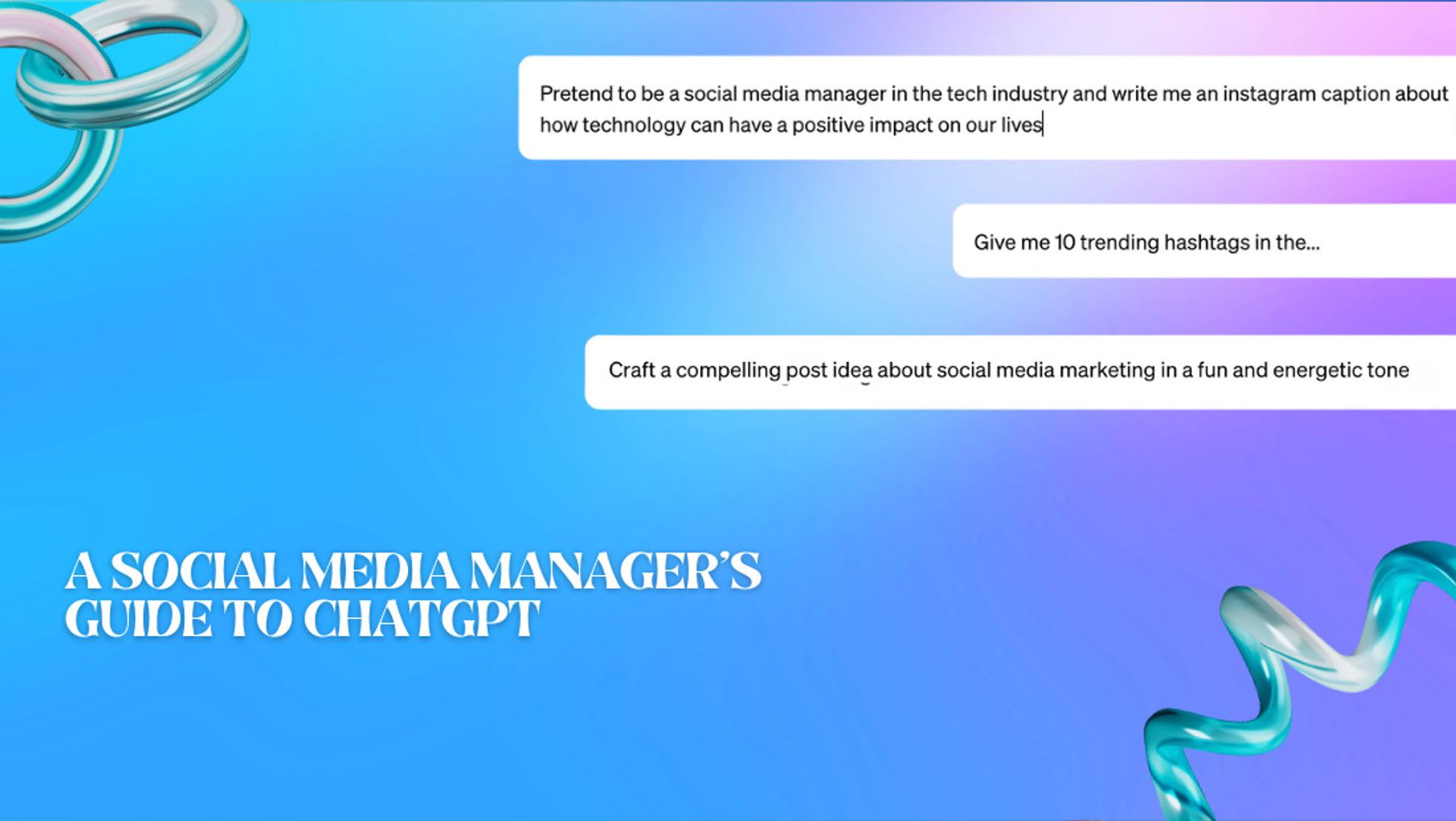 A Social Media Manager’s Guide to ChatGPT