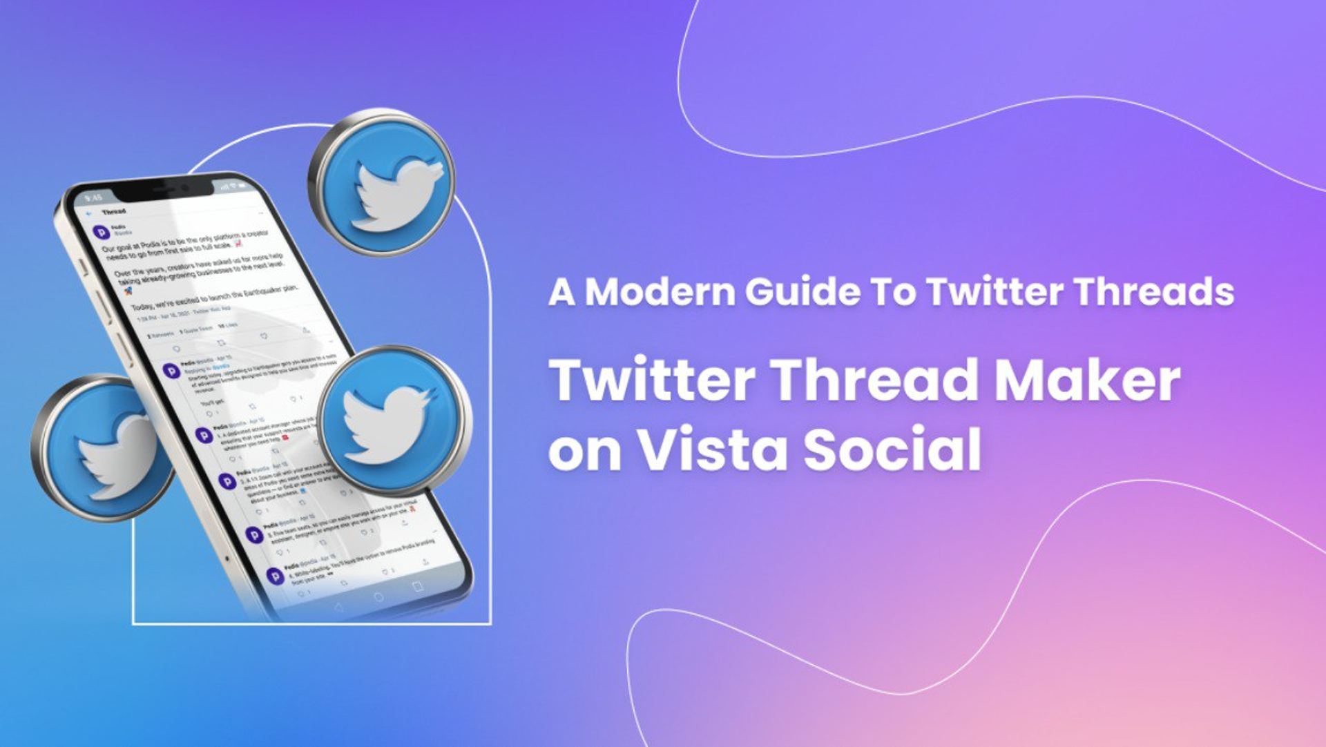 Twitter Thread Maker on Vista Social: A Modern Guide to Twitter Threads Twitter Thread Maker on Vista Social: A Modern Guide to Twitter Threads