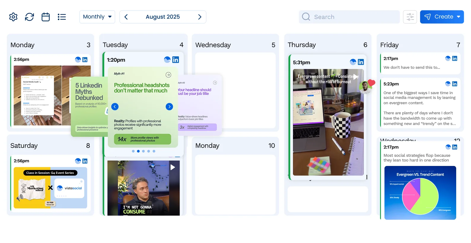 Get access to LinkedIn planning tools